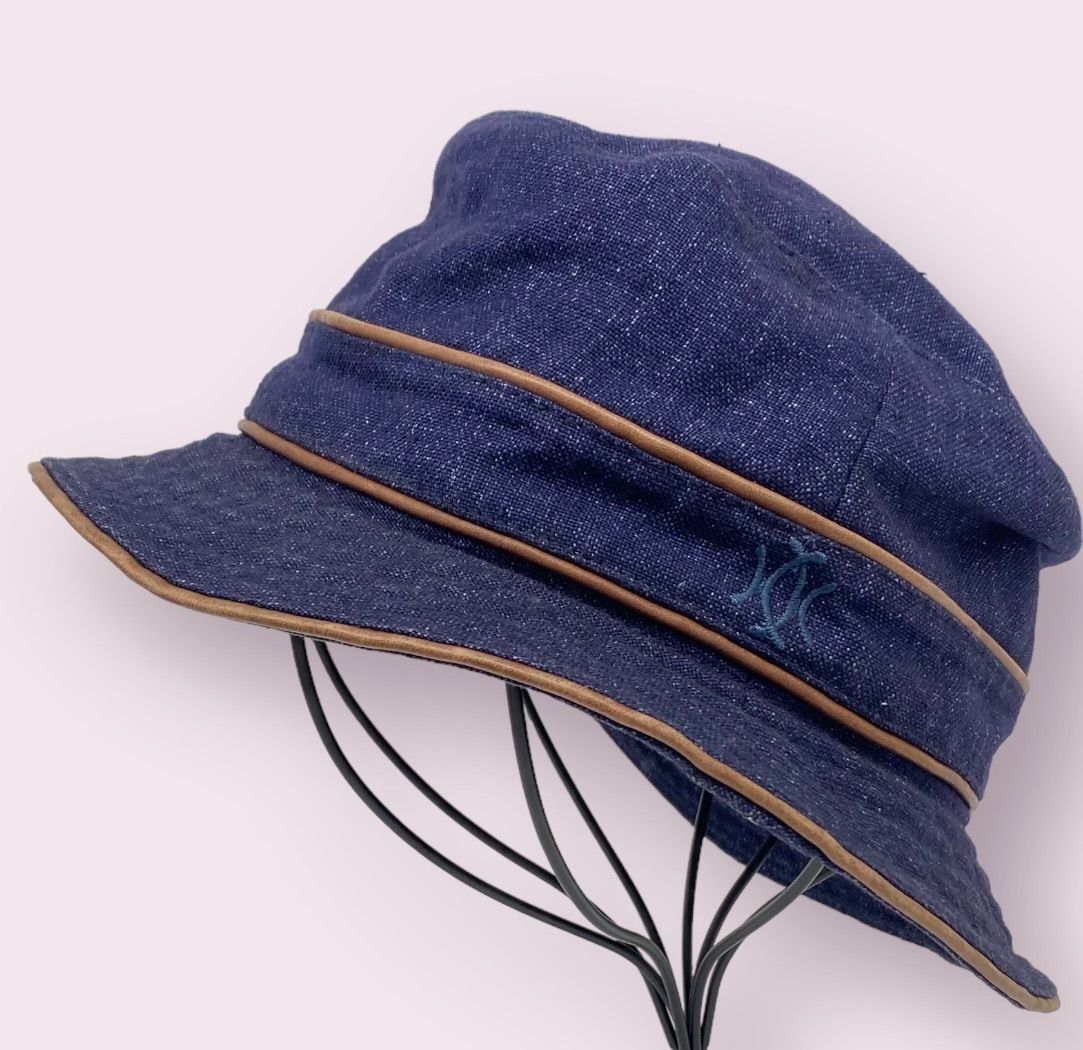エルメス ハット デニム HERMES バケットハット 57