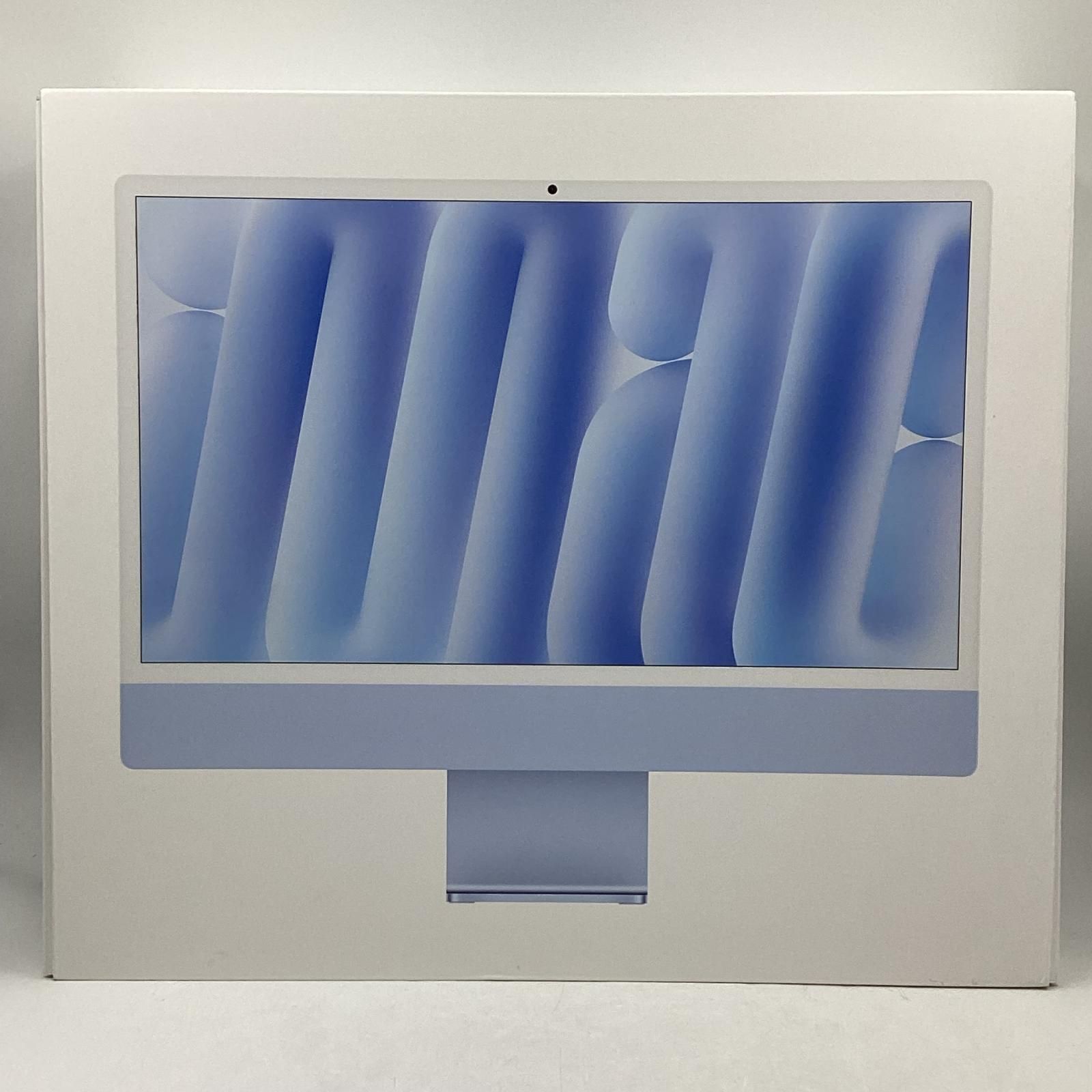 Apple iMac 2024 24インチ M4 8コア 16GB SSD 256GB ブルー 美品