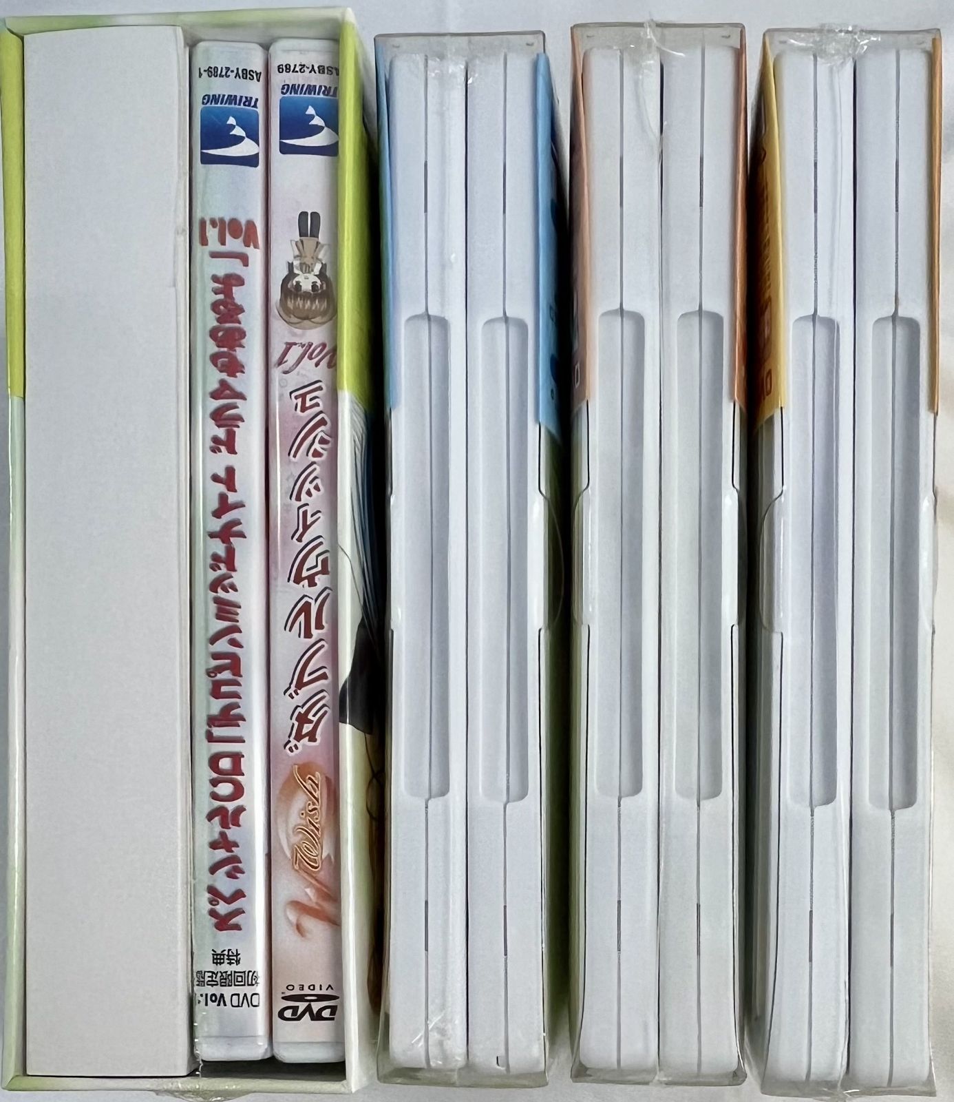 W～ウィッシュ～ ダブルウィッシュ初回限定版　全巻dvd box付きセット未開封 未開封 アニメDVD W Wish ダブルウィッシュ BOX付初回限定版全4