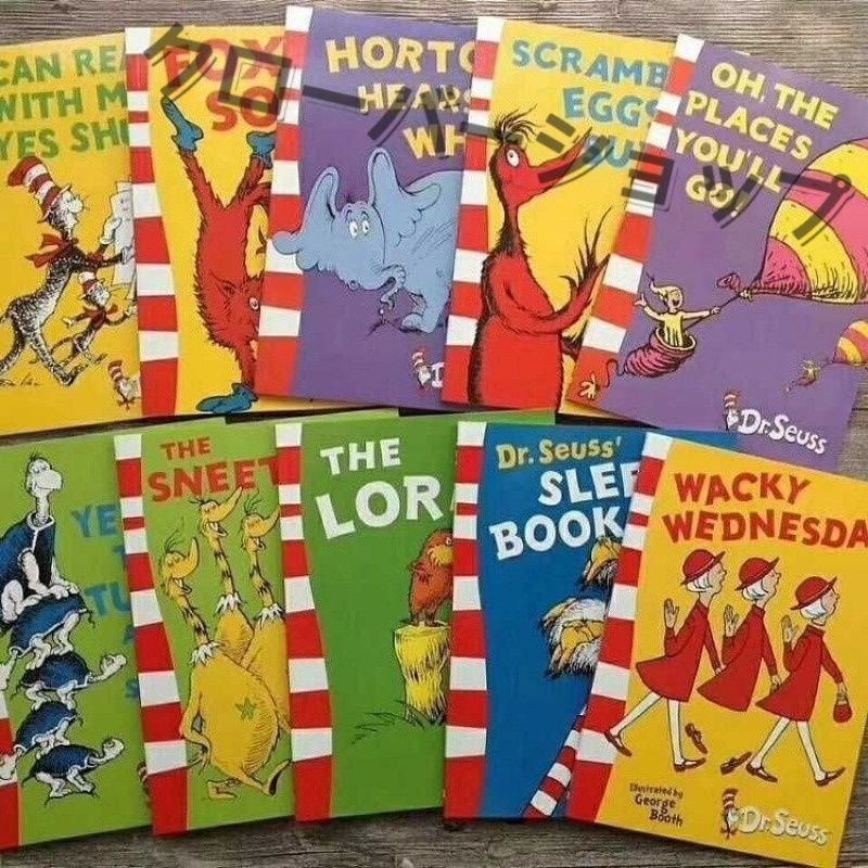 ドクター スース DR.SEUSS 英語絵本 英語勉強 小学生向け 児童書