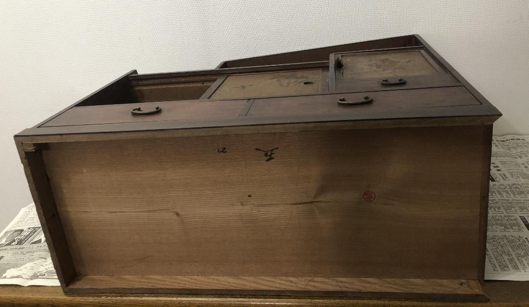 アンティーク 和棚