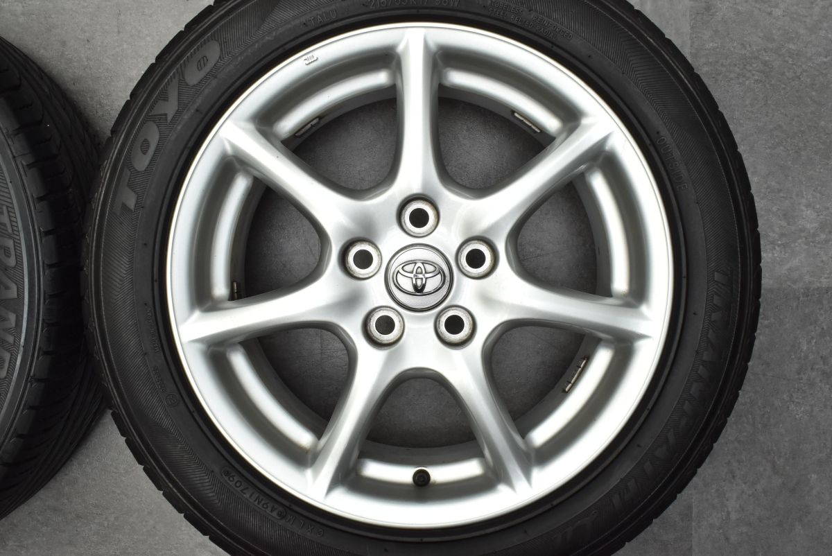 トヨタ純正品17インチ セットサマータイヤヨコハマ215/55R17 エスティマ 楽天市場】中古 215/55R17 タイヤホイール 4本セットYOKOHAMA