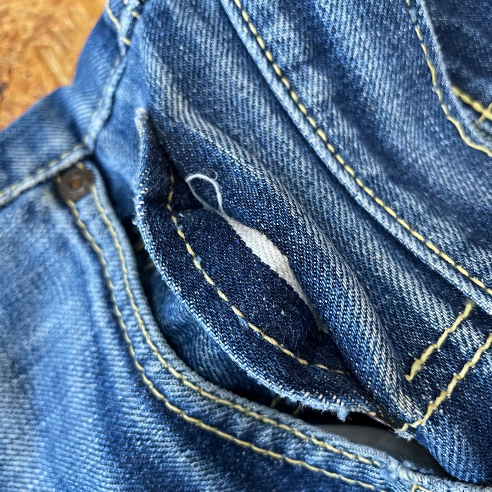 BIG STONE ヴィンテージ ジーンズ SCOVILL ZIP ビッグストーン 