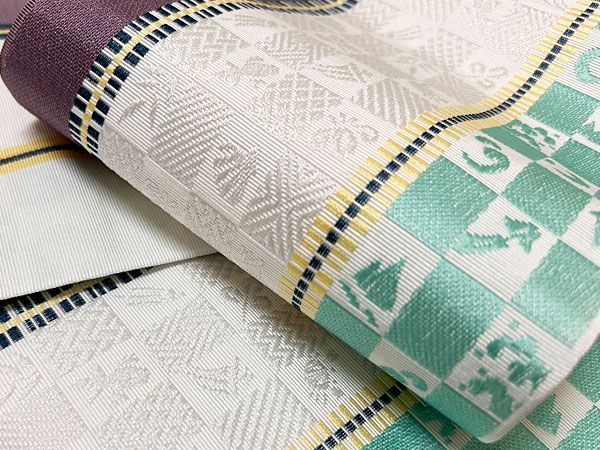 正絹 特選おしゃれ小袋帯