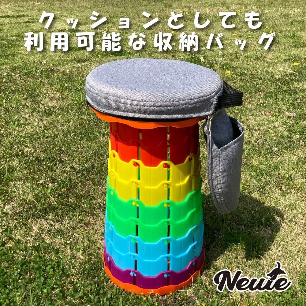 在庫処分】Newie 折りたたみ椅子 アコーディオンチェア 軽量