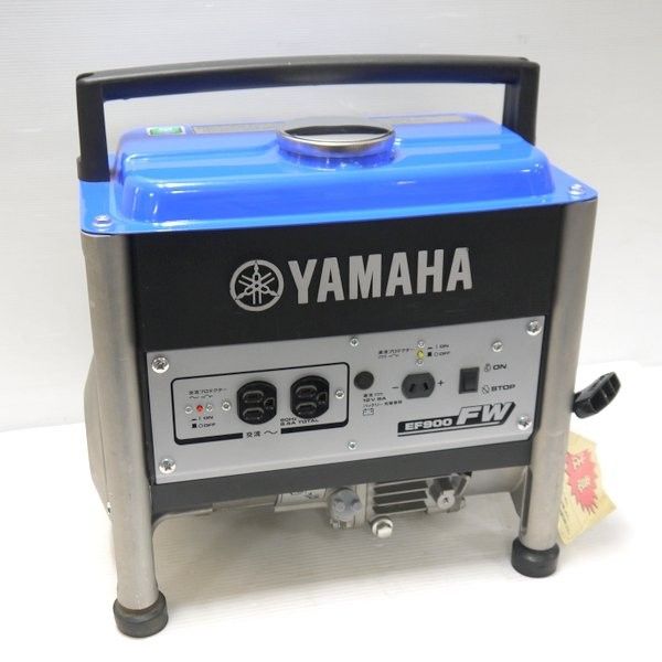 ヤマハ YAMAHA ポータブル発電機 EF900FW 60Hz 0.85kVA ガソリン