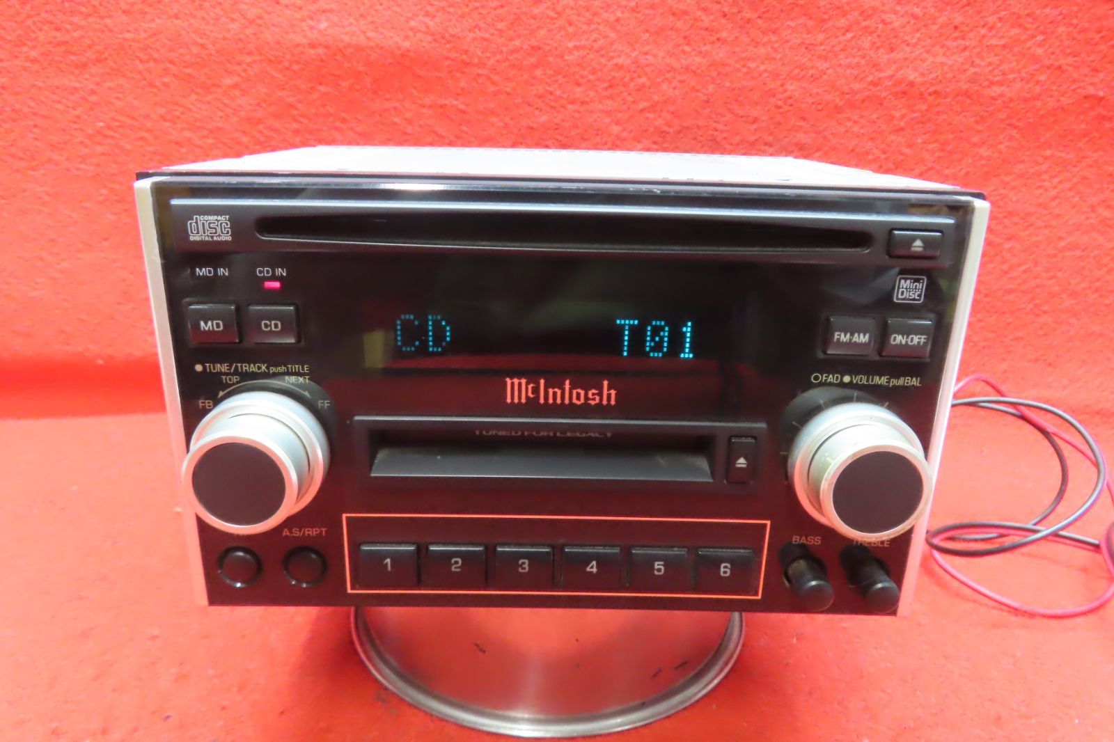レガシィ 前期(BH5) 純正 mcintosh マッキントッシュ 動作保証