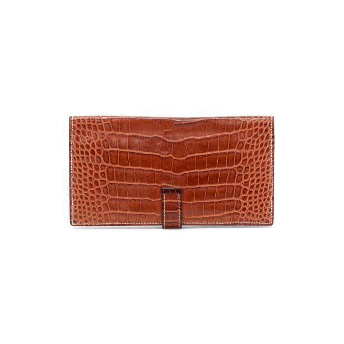 エルメス HERMES ベアン クラシック アリゲーター (レザー