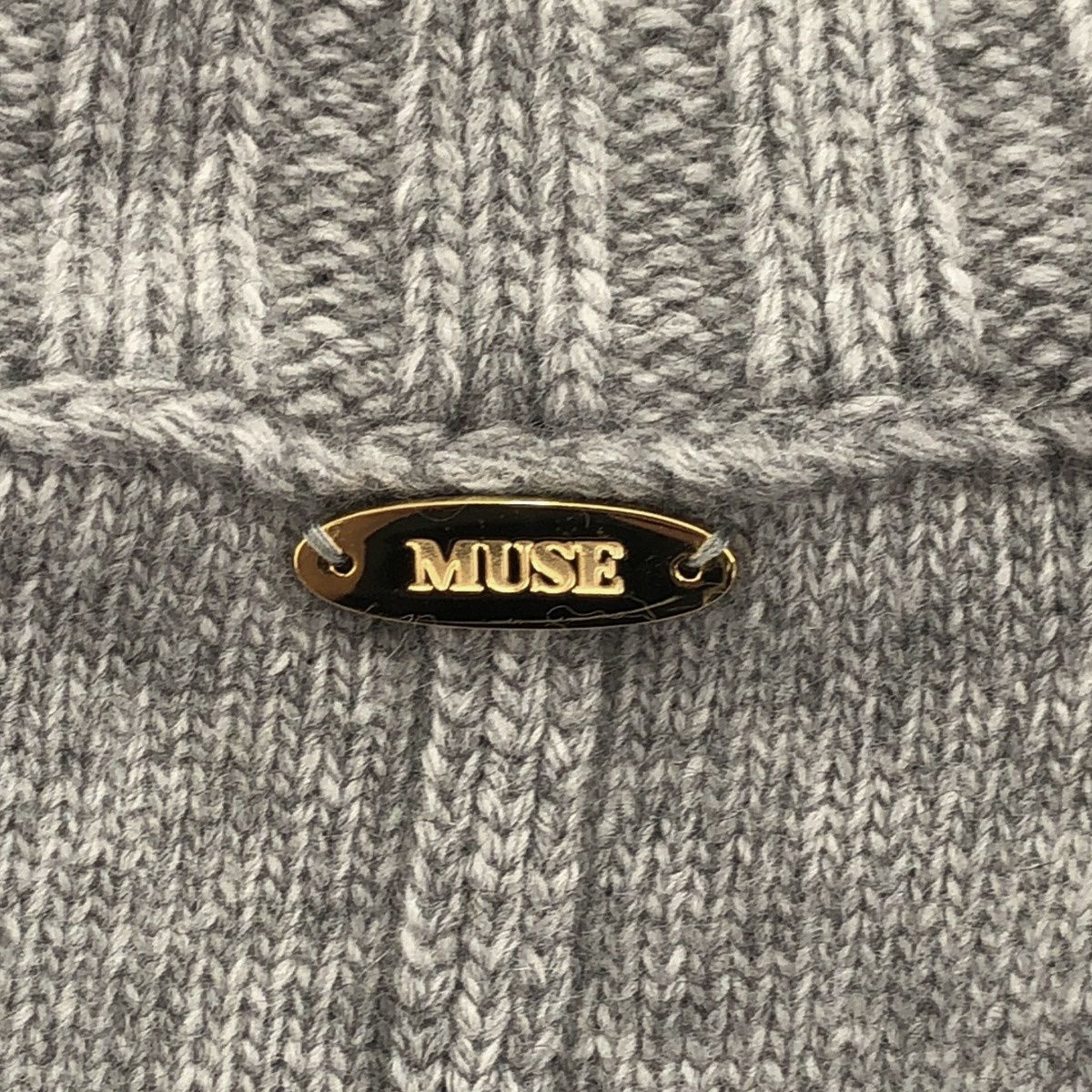 ミューズ ドゥーズィエムクラス JADEタートルネック プルオーバー グレー Deuxieme Classe（ドゥーズィエムクラス）の「JADE タートルネック