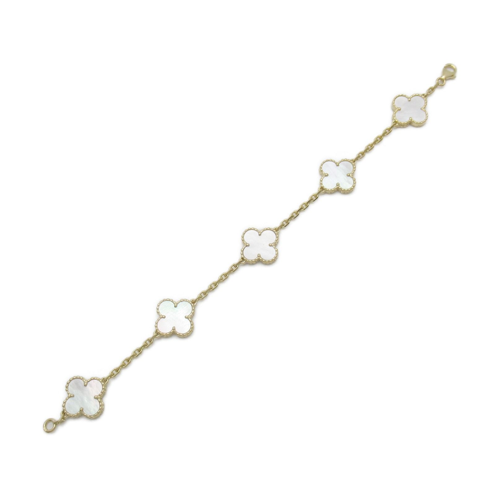 ヴァンクリーフ＆アーペル ヴィンテージアルハンブラ 5P MOP 