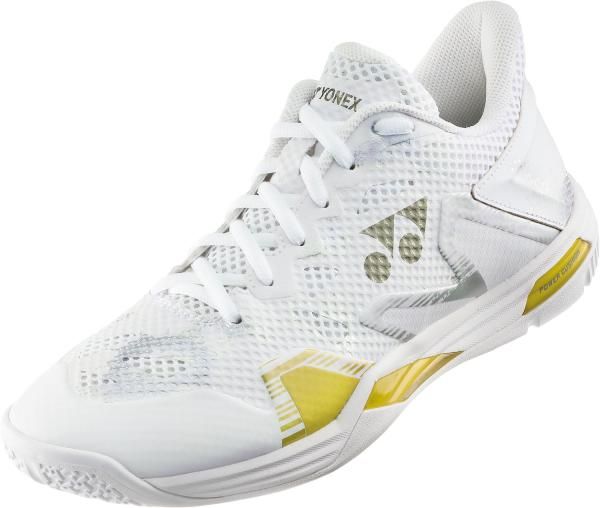 2営業日で発送 YONEX ヨネックス パワークッションエクリプションZメン SHBELZ3M 色 ホワイト ゴールド サイズ 24.5