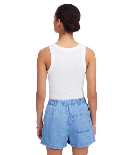 メイドウェル レディース ハーフパンツ・ショーツ ボトムス High-Rise Mid-Length Denim Shorts in Claybrook Wash 11 ファッション 送料無料 メイドウェル レディース ハーフパンツ