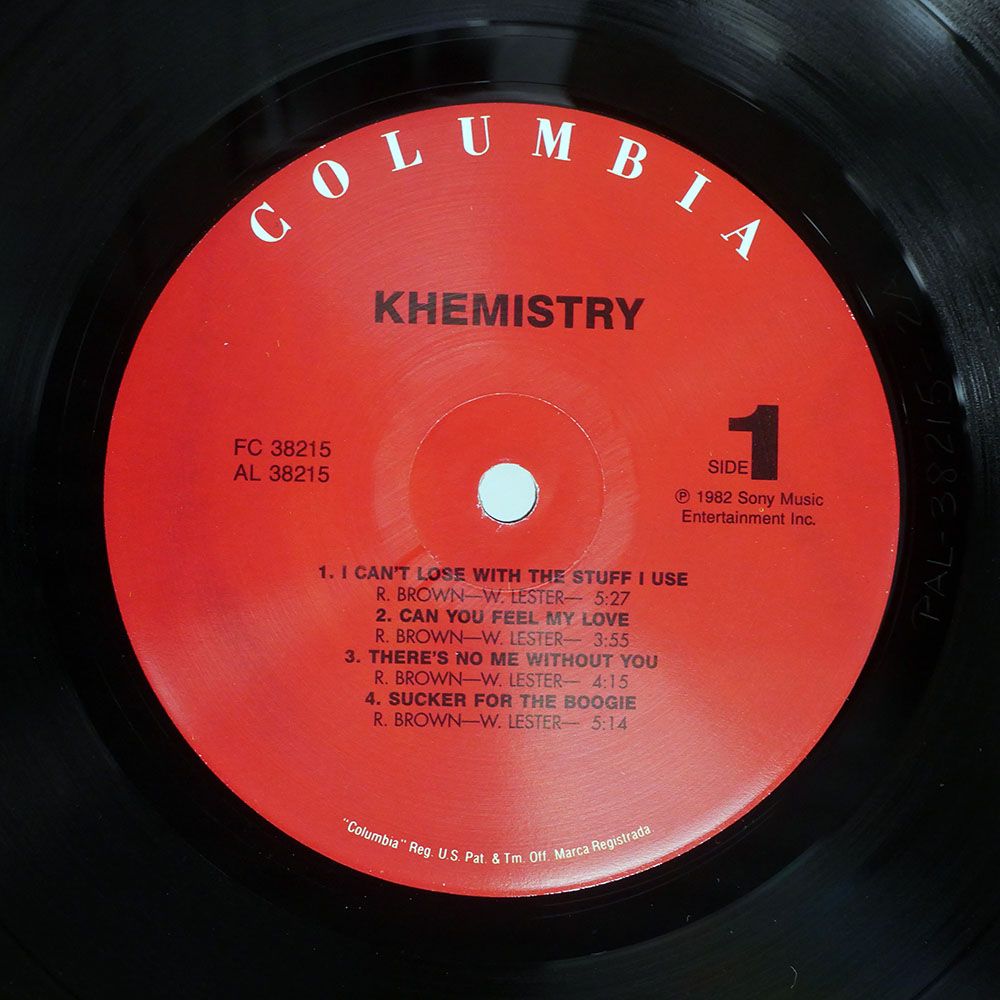 本日限定値下げ‼️US盤KHEMISTRY/COLUMBIA FC38215 LP US盤 KHEMISTRY/KHEMISTRY/COLUMBIA FC38215 LP - メルカリ