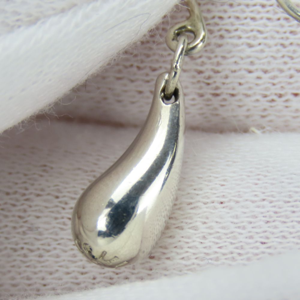 中古】 ティファニー ピアス ティアドロップ フックピアス シルバー925  