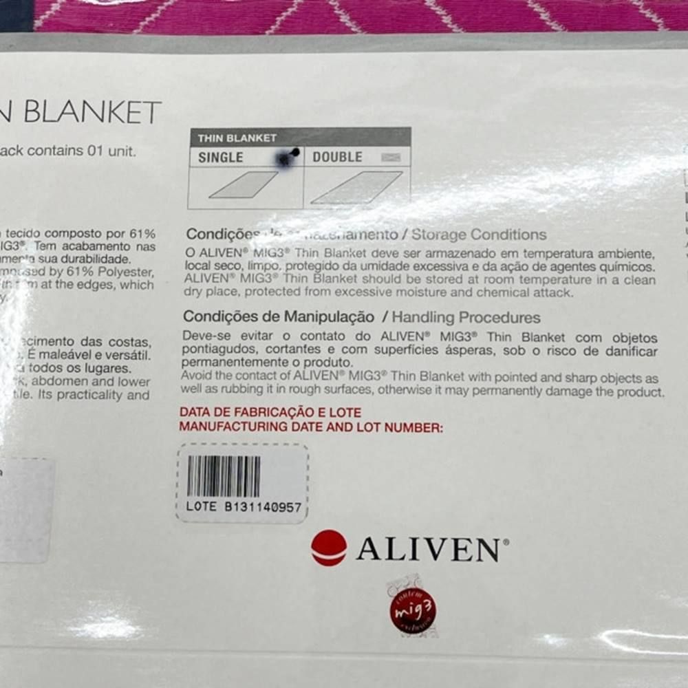 Invel Aliven アライヴン インヴェル ブランケット 小 - 布団/毛布