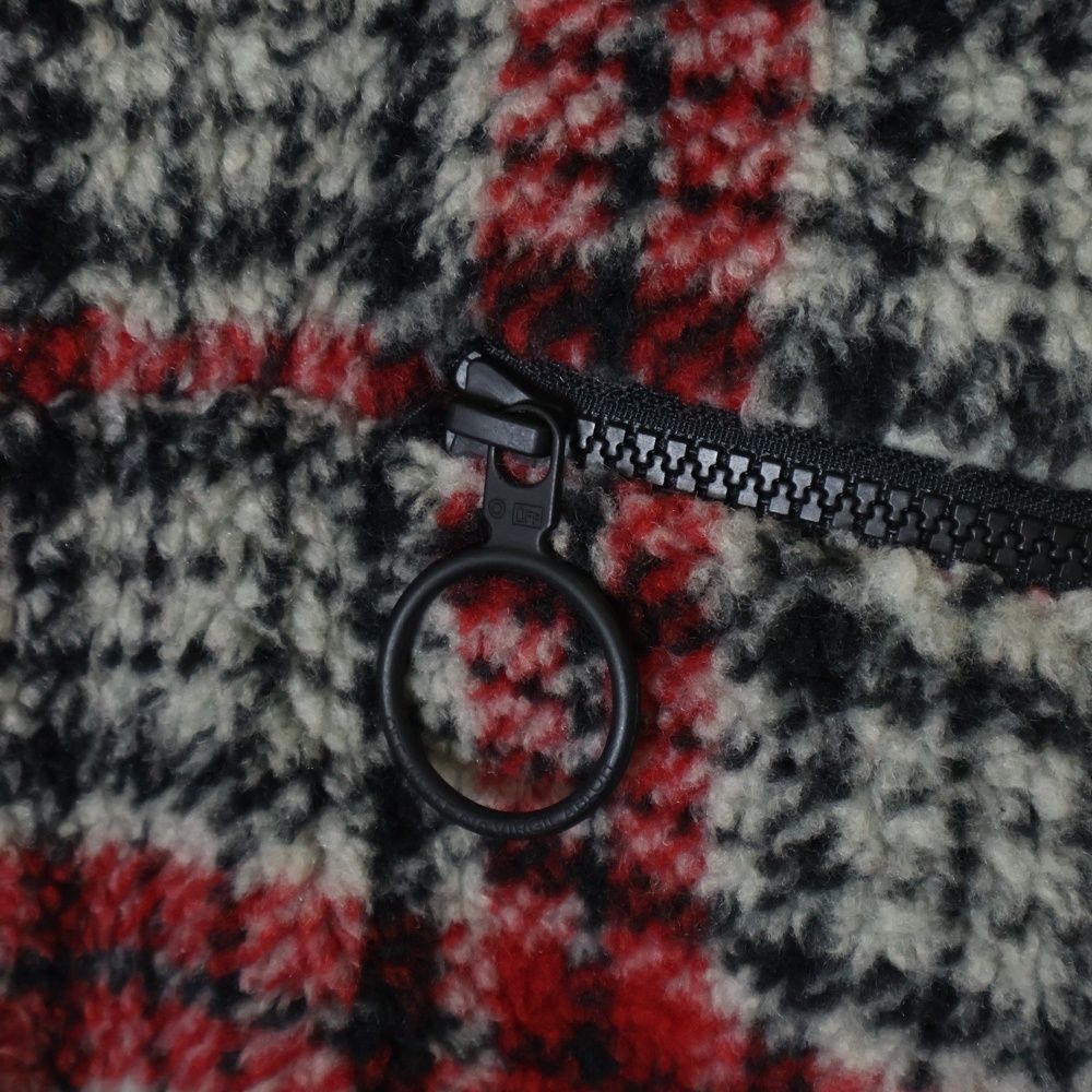 OFF-WHITE (オフホワイト) 19AW Plaid Fleece Jacket OMEA186E19E19002  