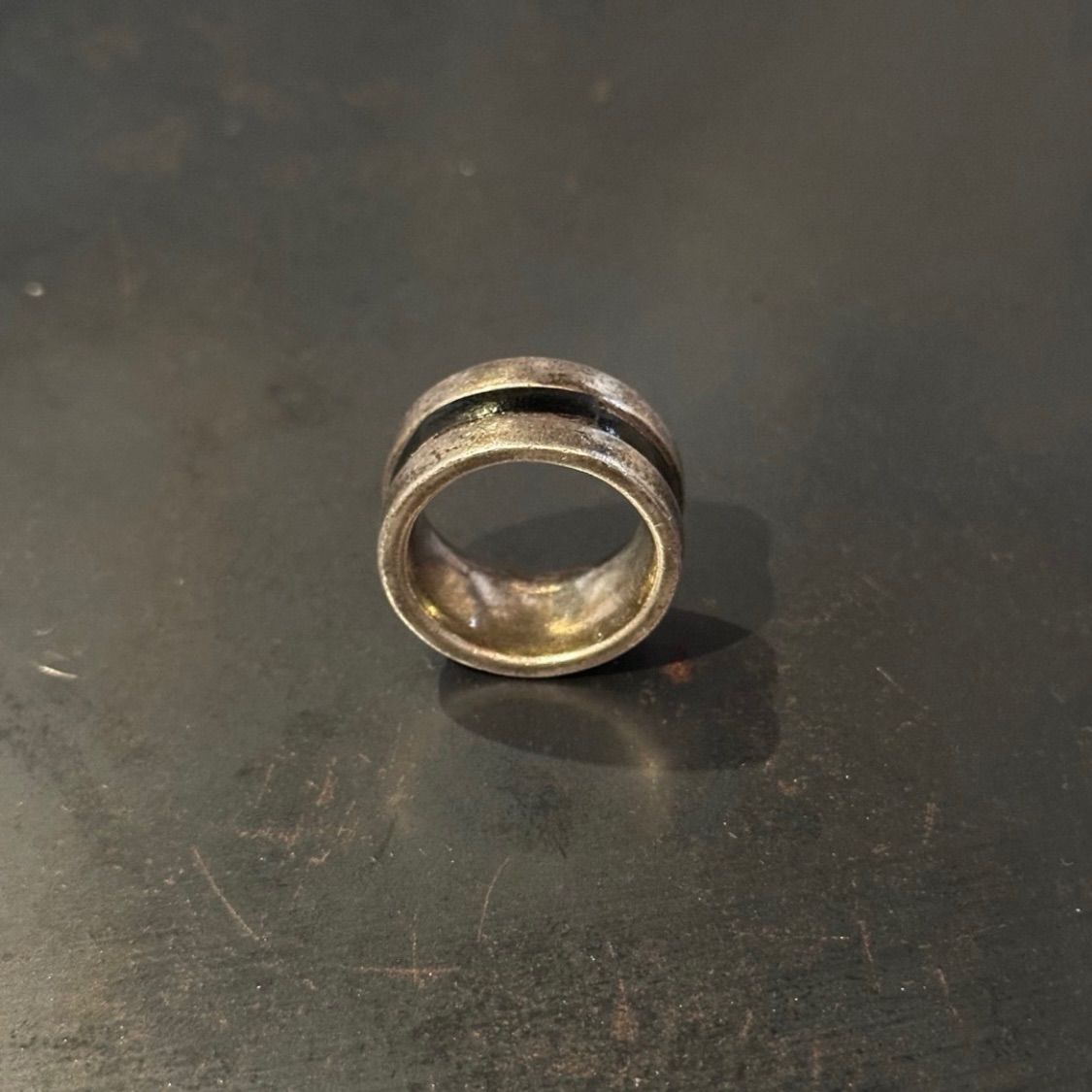 SILVER925 BLACK LINE WIDE RING/シルバー/リング - メルカリ SILVER925 BLACK LINE WIDE RING/シルバー/リング - メルカリ