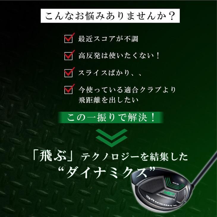 飛距離日本一DNAの飛び! ワークスゴルフ ワイルドD-MAX 三菱
