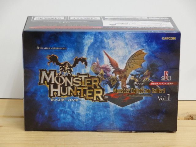 86. モンスターハンター モンスターコレクションギャラリー Vol.1 未開封 1box