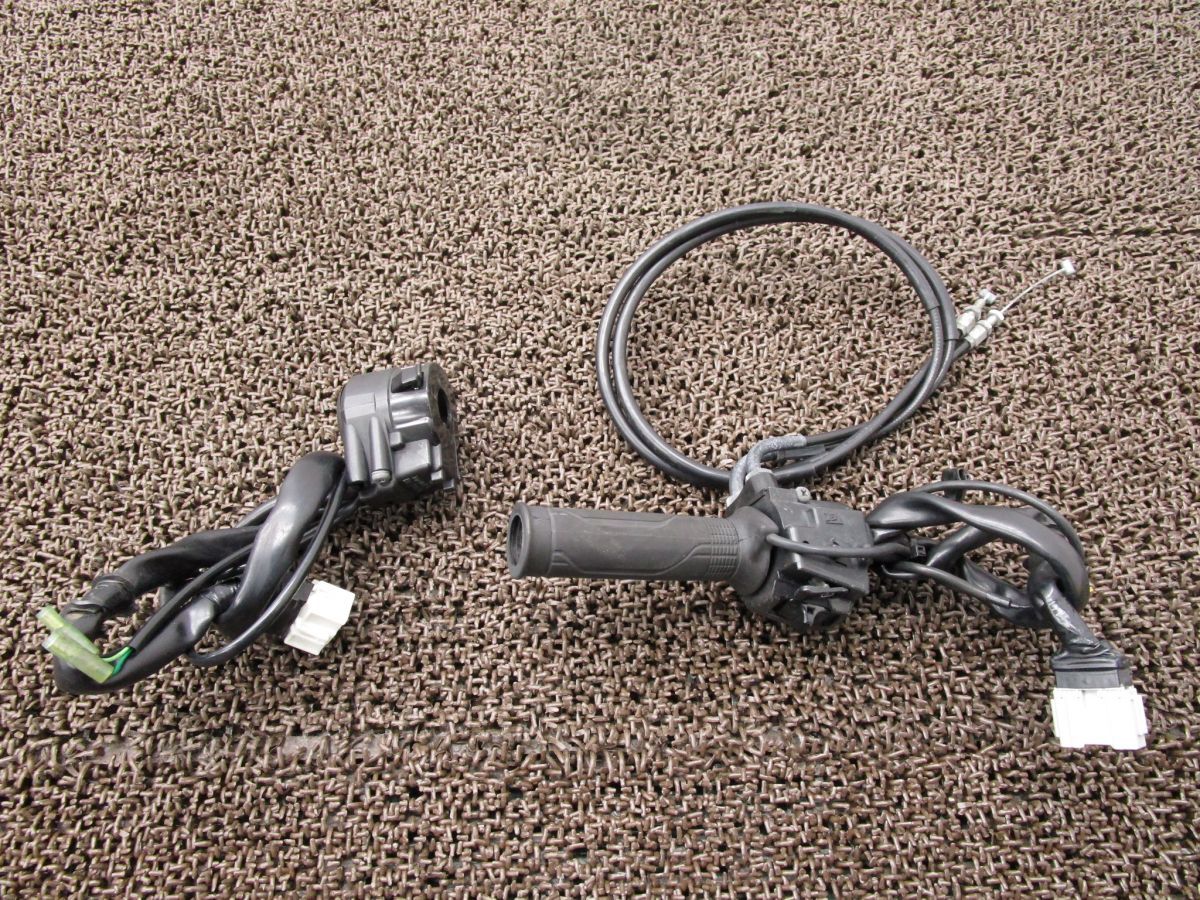 CB400SB レボ ハンドルスイッチ 左右 スロットル △A5968 ワイヤー NC42 ホンダ NC42E スーパーボルドール REVO 動画有 FI