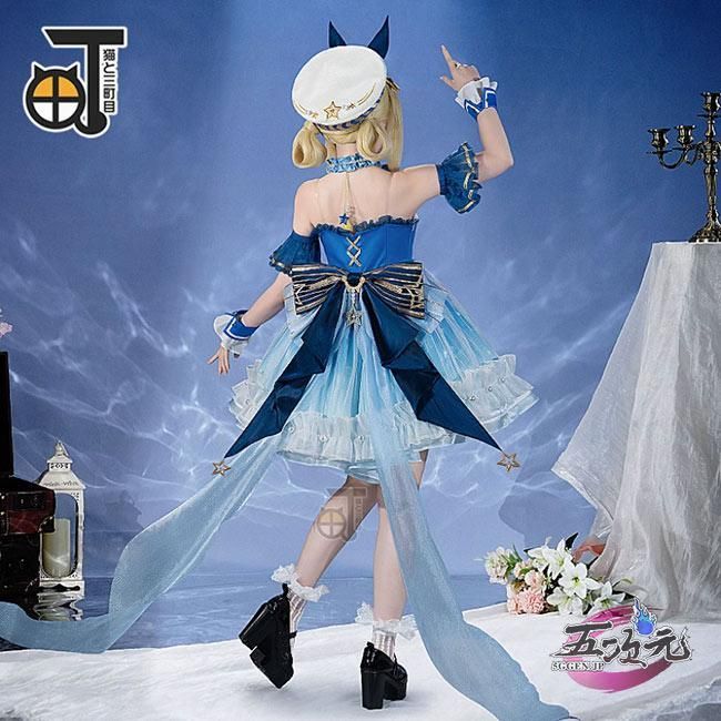 ハロウィン 猫と三丁目 インフィニティニキ ニキ 泡のささやき コスプレ 衣装 ウィッグ 追加可 BJ0930ML03 ハロウィン