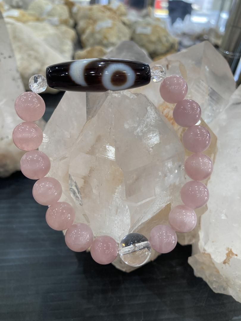 E27997】チベット天珠 ブレ スレット 天然 石アクセサリー