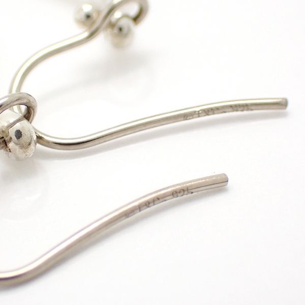 TIFFANY&Co. オープン ティアドロップ ピアス 925 シルバー PERETTI
