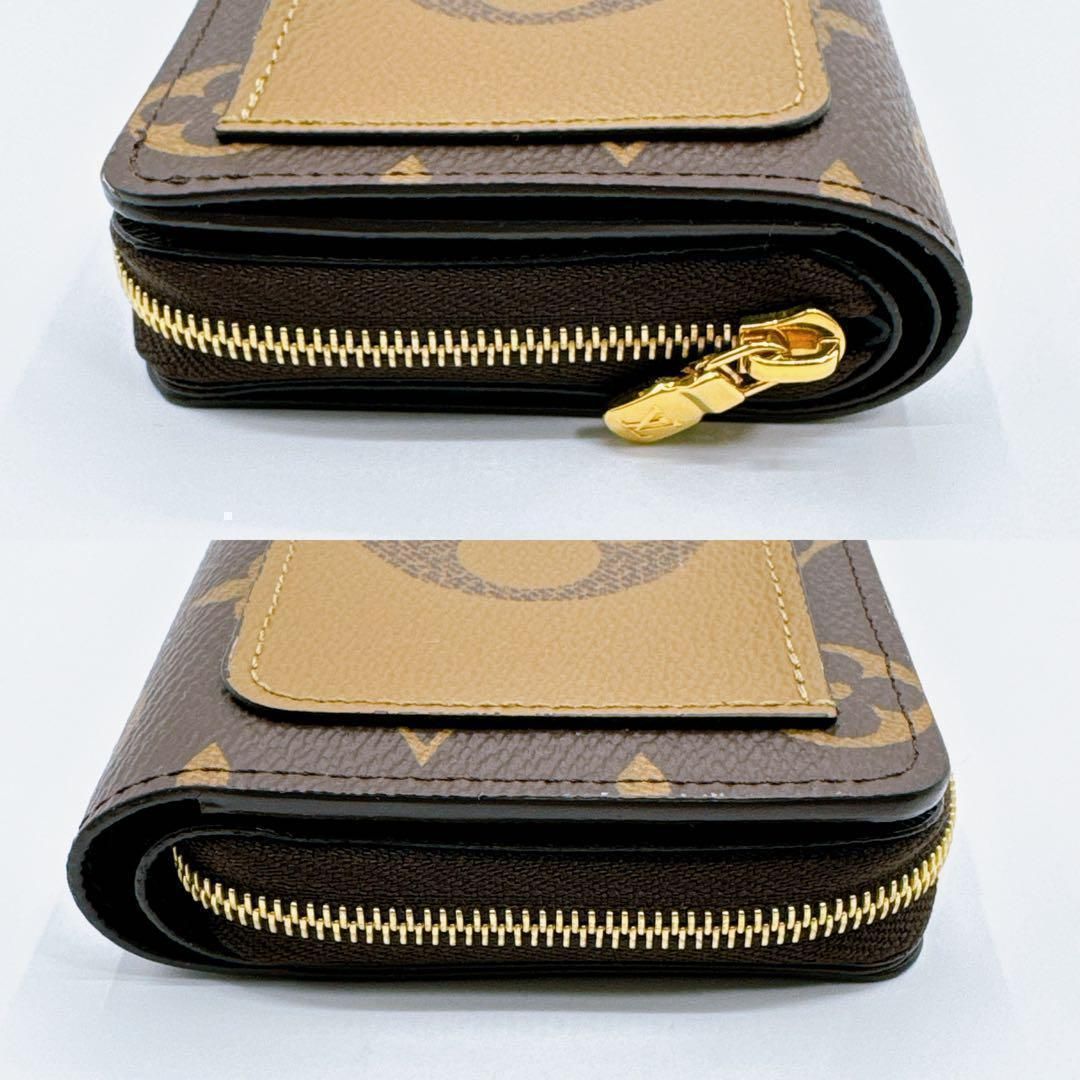ルイヴィトン M81461モノグラムリバース ポルトフォイユルー 二つ折り