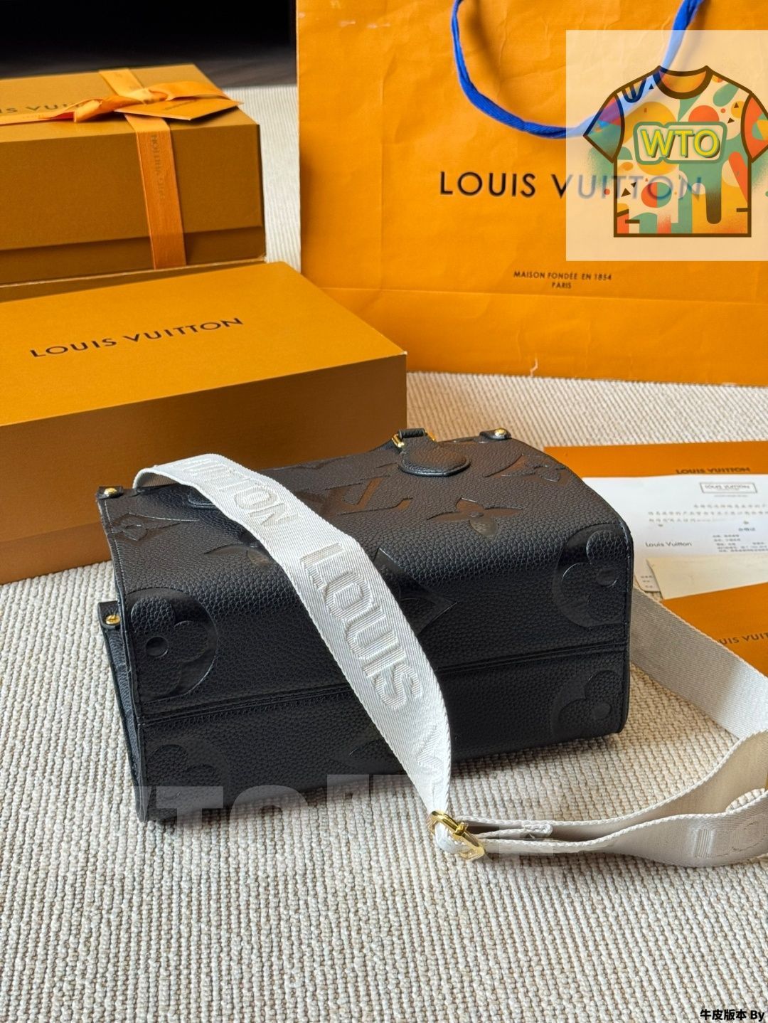 今日WTO】LV Onthego 25cm ルイヴィトン オンザゴ 25 センチ 圧
