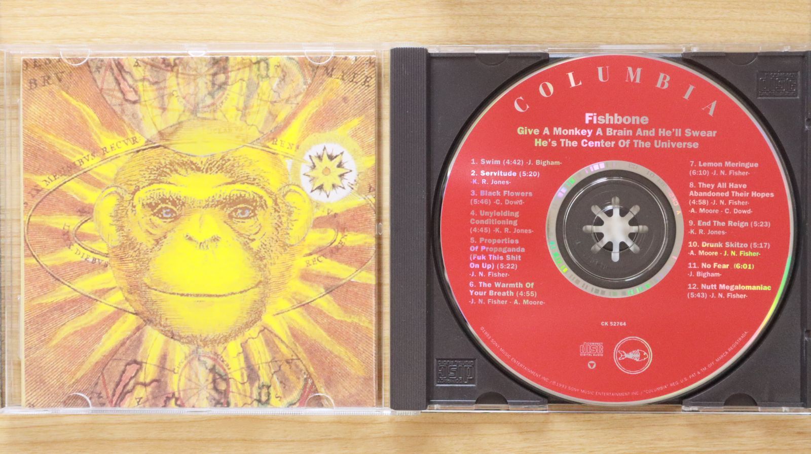 中古CD☆フィッシュボーン/Fishbone□ Give A Monkey A Brain