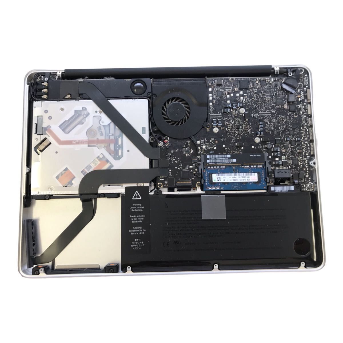 管理na155【ジャンク】MacBook Pro A1278/スペック不明/ハードディスク