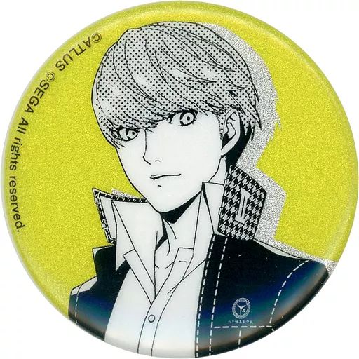 ペルソナ 25th 極楽湯 コラボ 缶バッジ P4 主人公 ペルソナ 25th 極楽湯 コラボ 缶バッジ P4 主人公 ペルソナ』×極楽湯