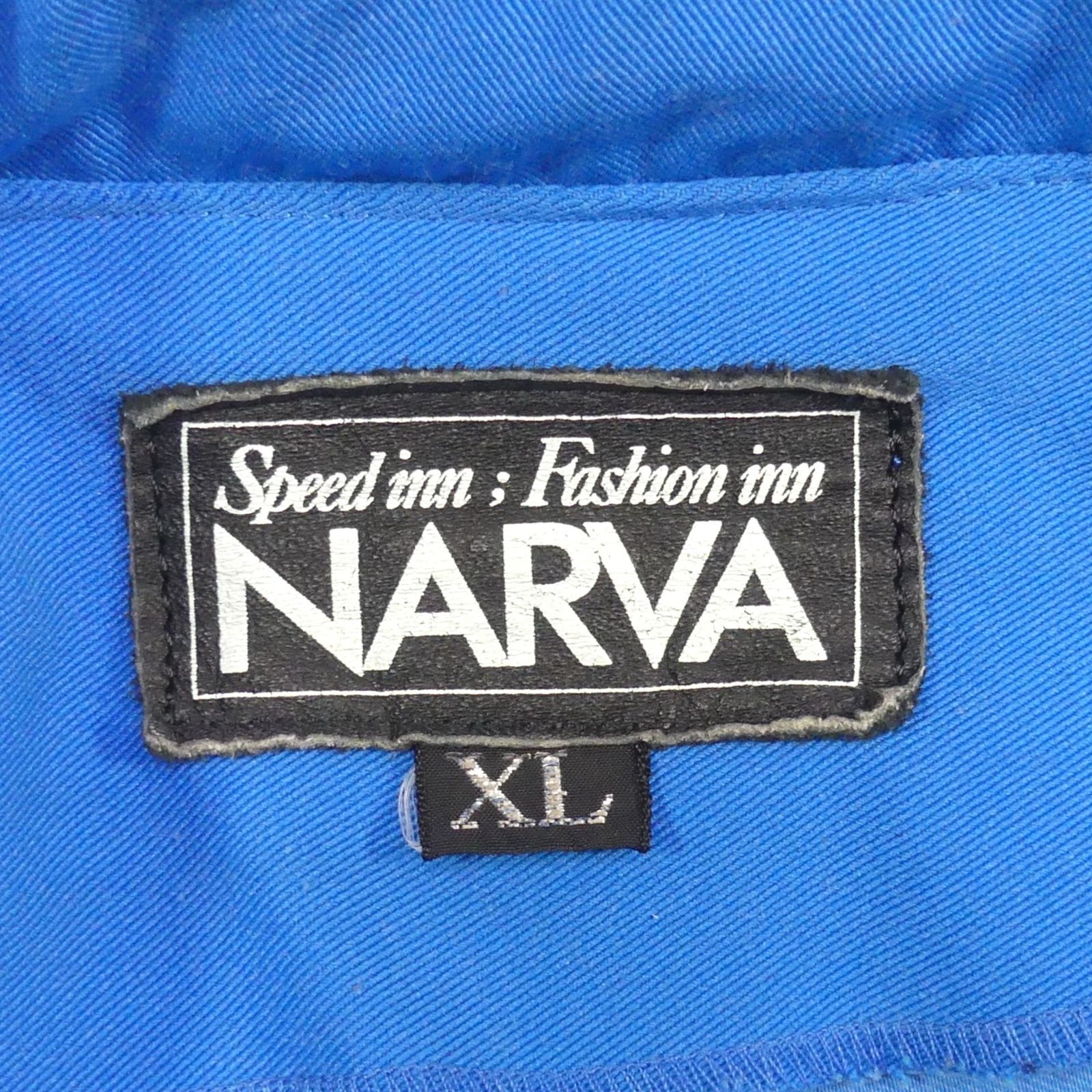 NARVA ナルヴァ レザーコンビレーシングスーツ 本革 ツナギ XL バイク