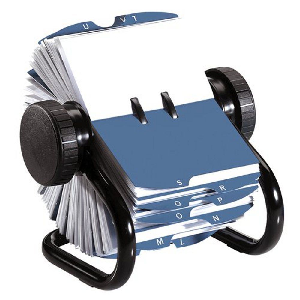 ROLODEX ローロデックス 回転式名刺ホルダー ブラックフレーム　未使用 - 5