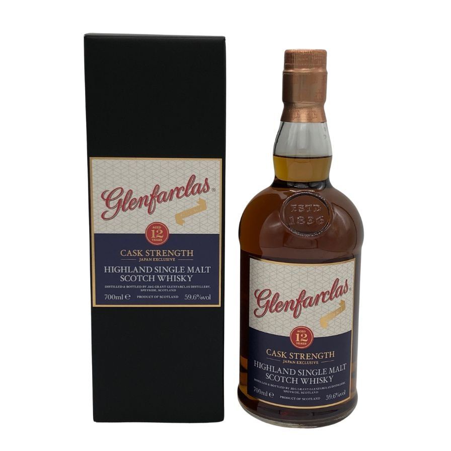 グレンファークラス 12年 カスクストレングス 700ml 59.6% L0