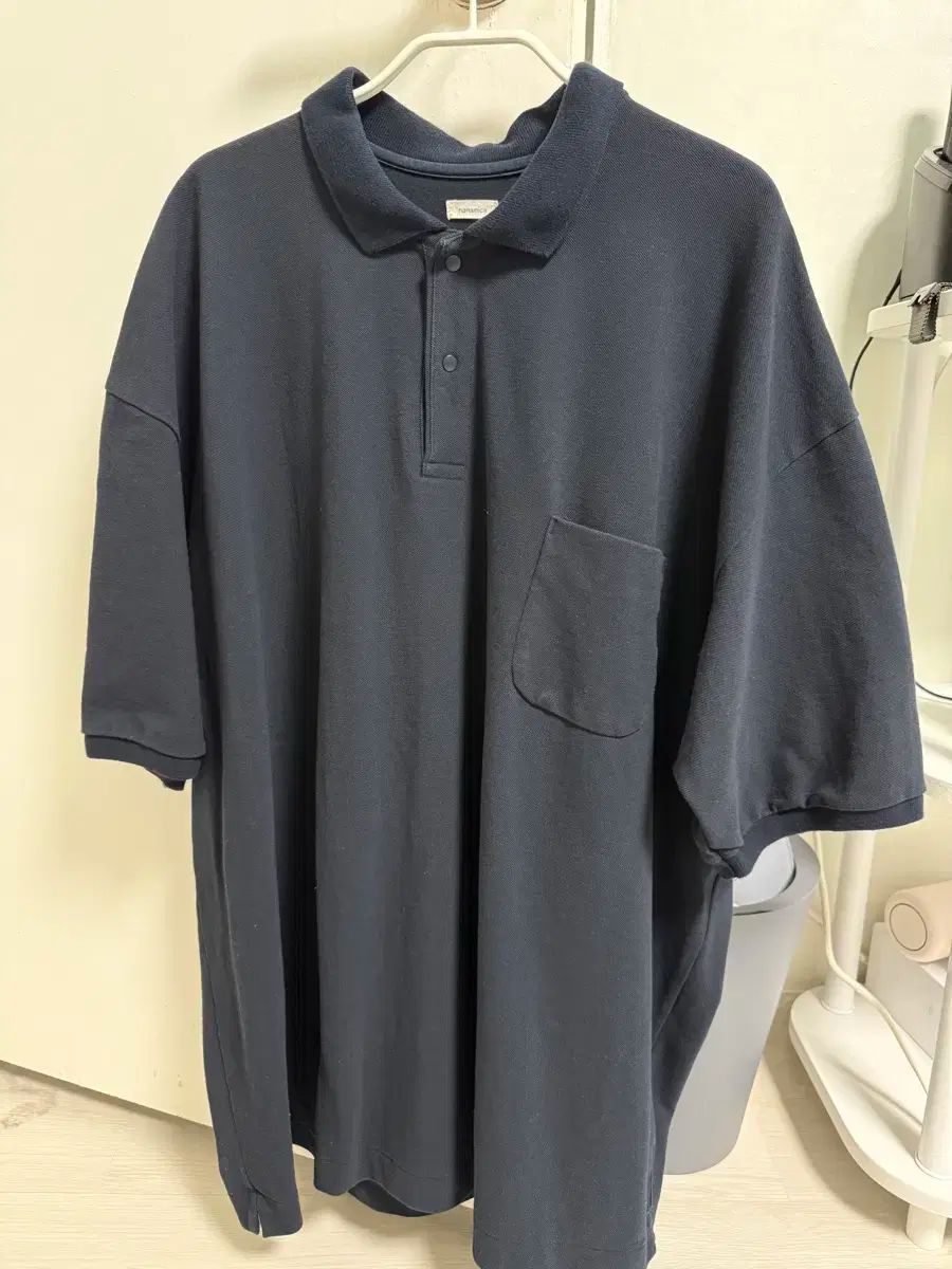 XL ななみか 25ss ポロシャツ ネイビー