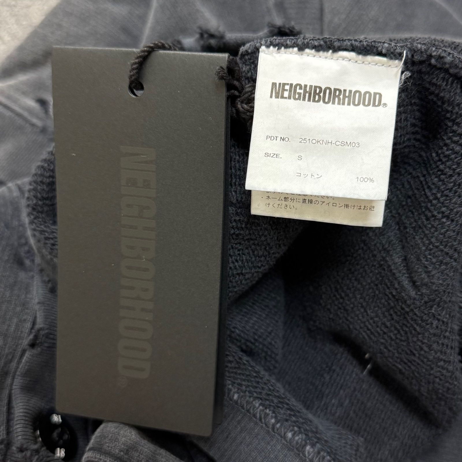 参考上代46200円 未使用品 NEIGHBORHOOD 25SS SAVAGE SWEAT CARDIGAN