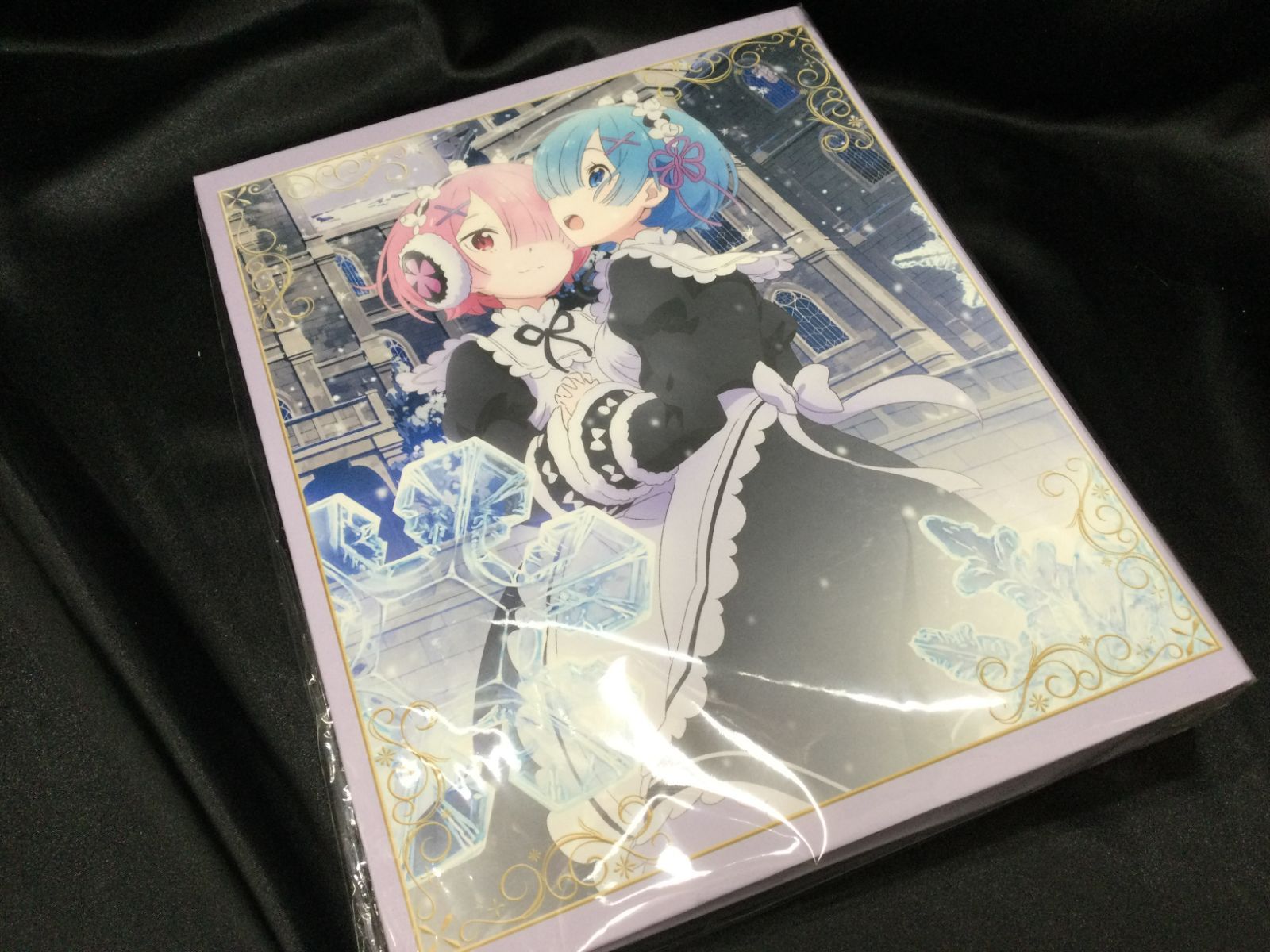 サプライ　『レム＆ラム』 特製バインダー 「ヴァイスシュヴァルツ Re：ゼロから始める異世界生活 Memory Snow」 ブシロード金銀キャンペーン交換景品 ☆『レム＆ラム』 特製バインダー 「ヴァイスシュヴァルツ Re