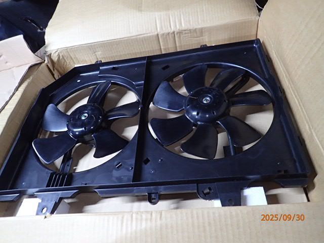 QR20DE SR20DE エクストレイル T30 セレナ C24 リバティ M12 ルネッサ N30 純正 電動ファン シュラウド モーター b1481-5v003