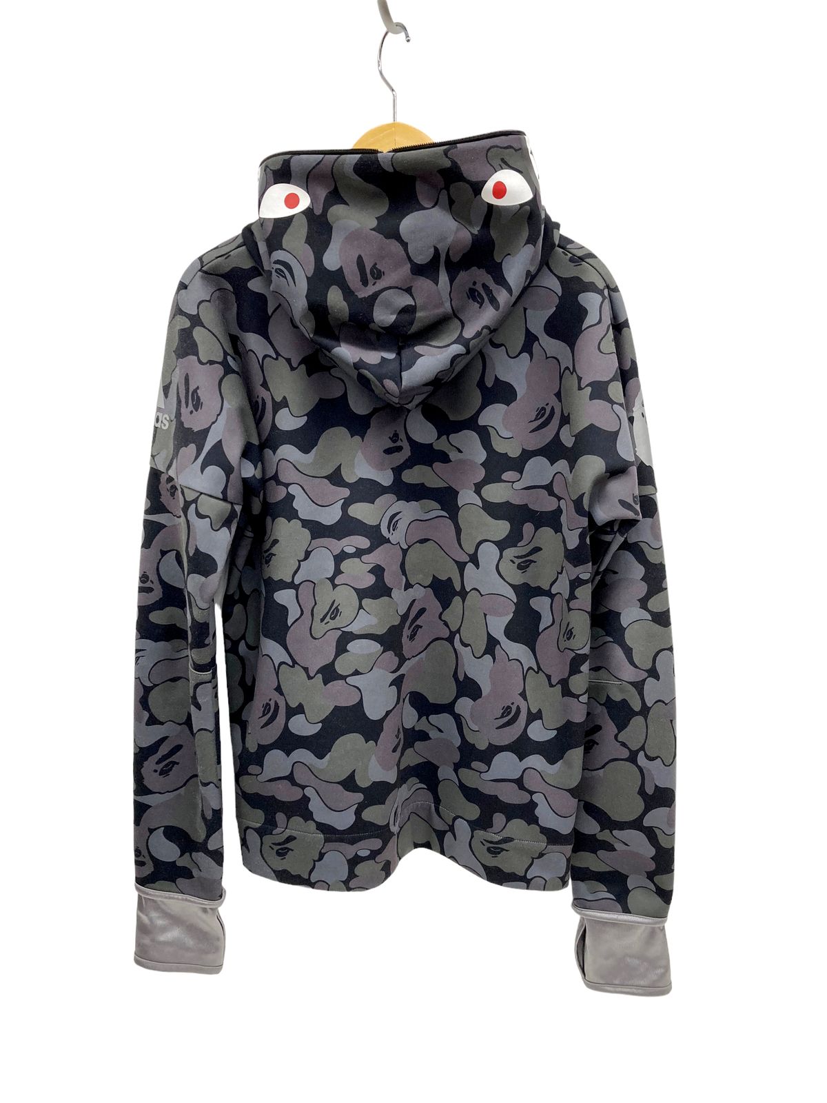 完売A BATHING APE Adidas Shark Hoodie パーカー BAPE®︎ X ADIDAS - SHARK FULL ZIP HOODIE 2025年4月5日(土