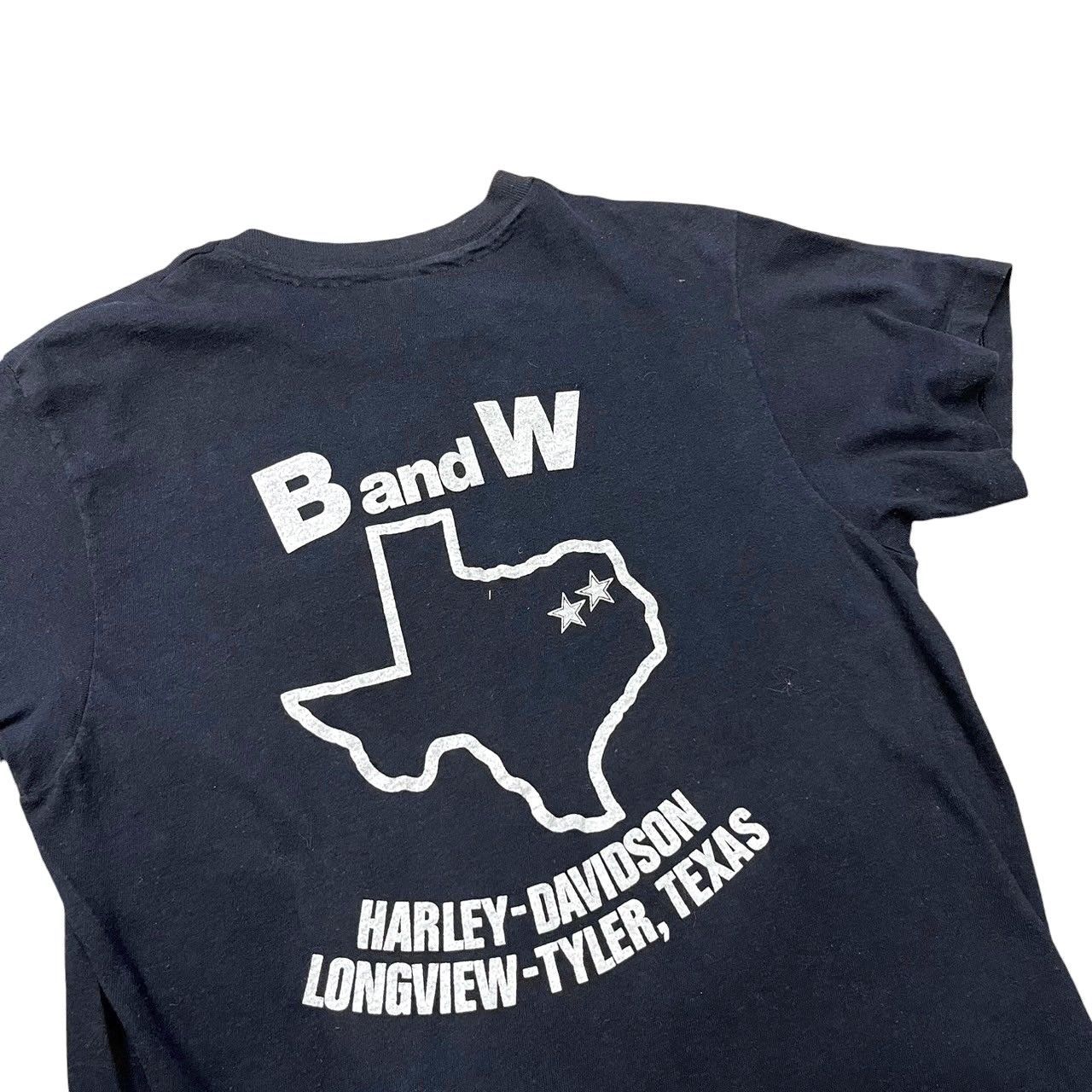 70s ビンテージ ハーレーダビッドソン 両面プリント Tシャツ M