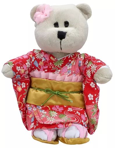 スタバ着物ぬいぐるみ 中古】ぬいぐるみ JAPAN べアリスタガール(着物) ぬいぐるみ