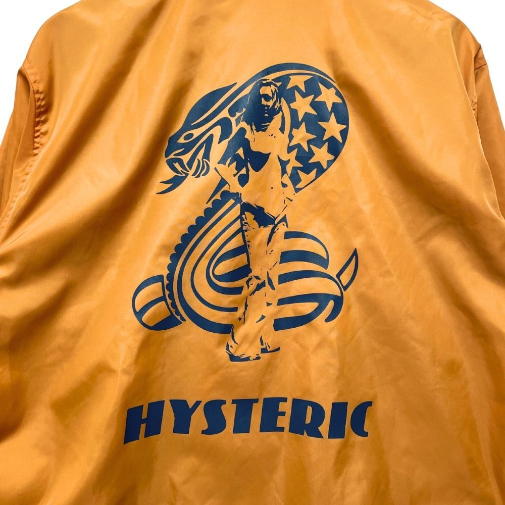 ヒステリックグラマーCOBRAレーシングジャケット HYSTERIC GLAMOUR◇25SS/COBRA/レーシングジャケット/M/ナイロン/NVY
