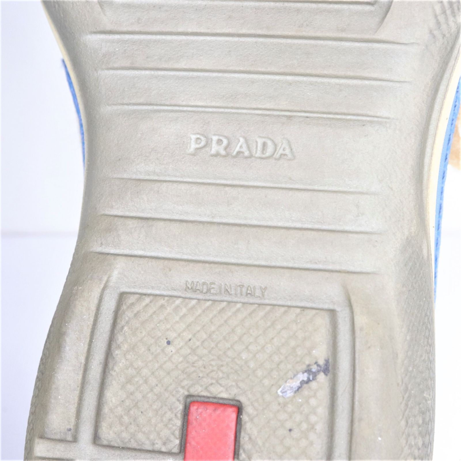 PRADA SPORT プラダスポーツ ナイロン×レザー ベルクロ スニーカー 靴