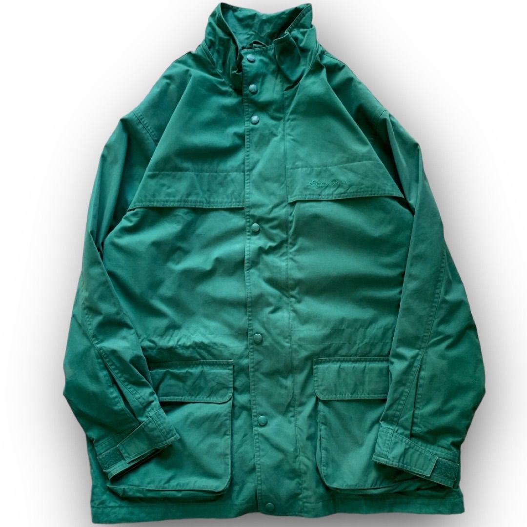 231215TAS6○ 90'S Eddie Bauer (M) Nylon Jacket ビンテージ vintage 