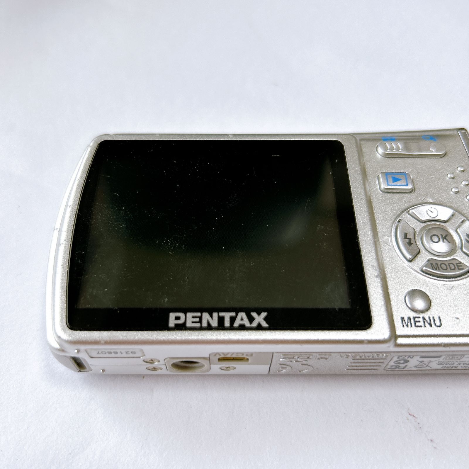 PENTAX Optio M30 デジカメ ペンタックス シルバー デジタル