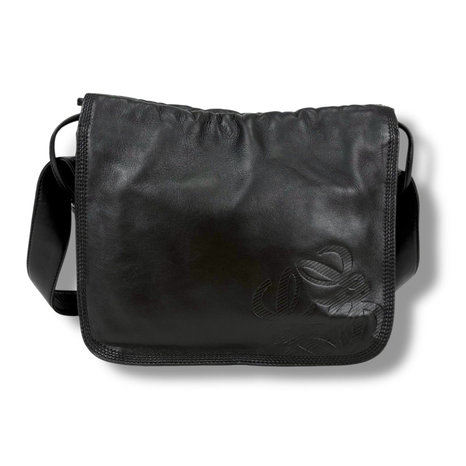ロエベ LOEWE ショルダーバッグ アナグラムロゴ ナッパレザー