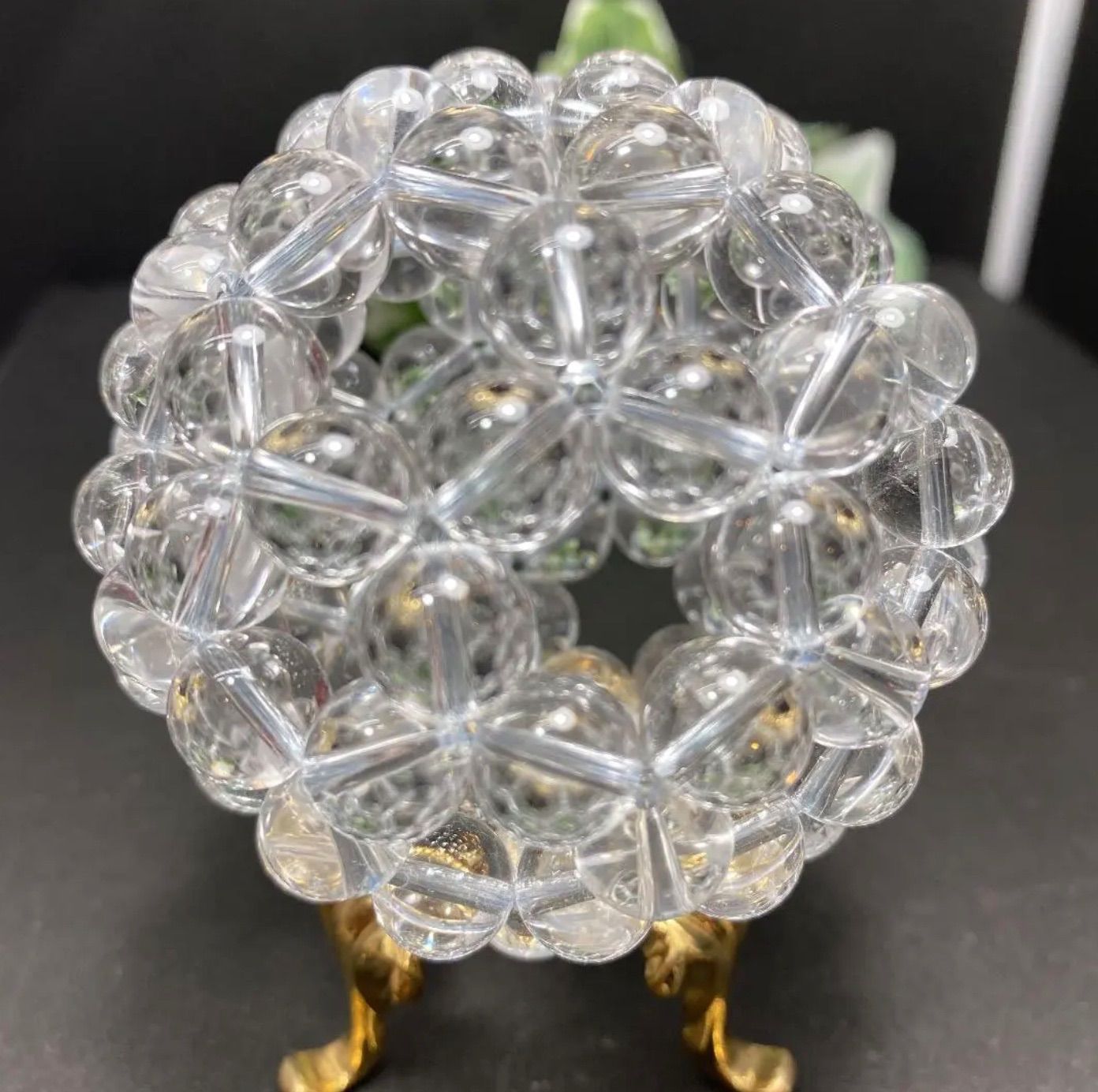 神聖幾何学フラーレン水晶 10mm水晶❣️宇宙エネルギー✨浄化✨引き寄せ✨ 神聖幾何学フラーレン水晶✨宇宙エネルギー✨ ☆認定