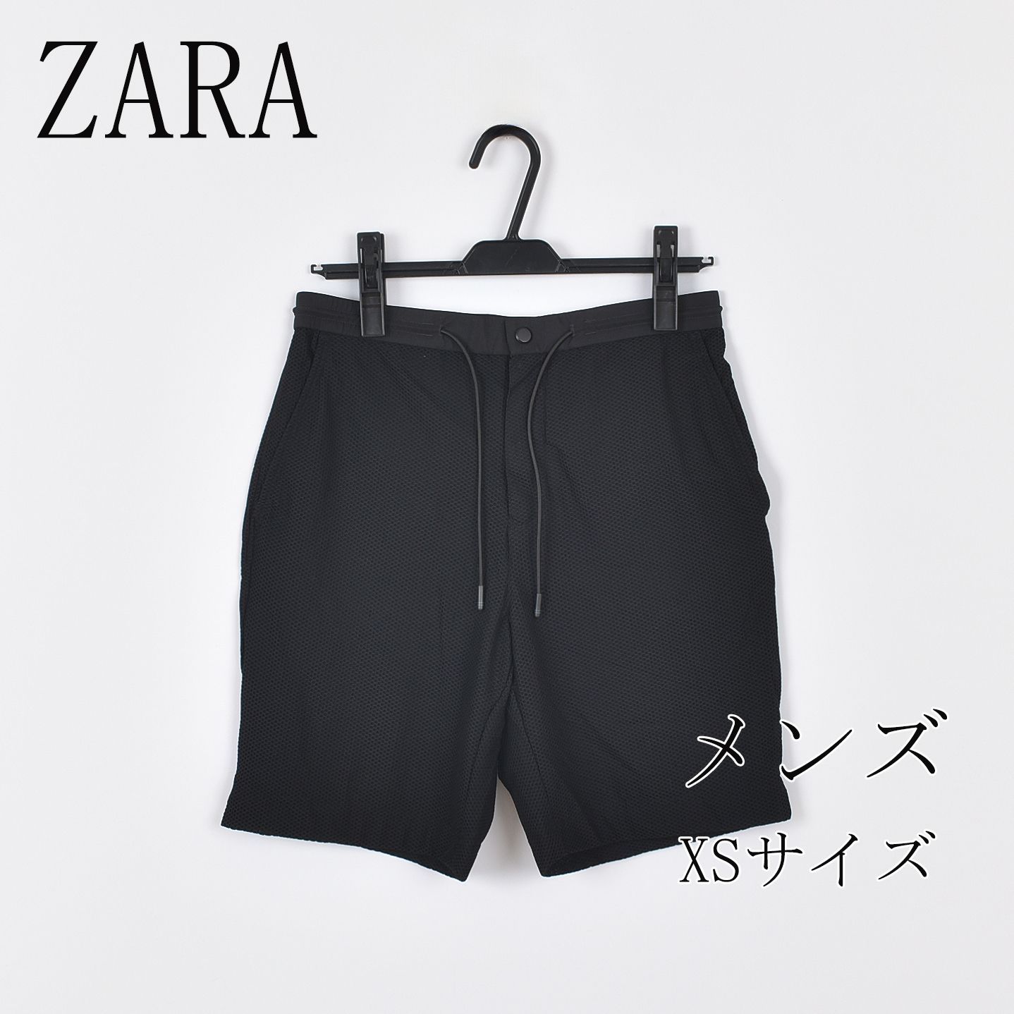 ZARA メンズ ZARAMAN ショートパンツ ブラック XSサイズ - メルカリ