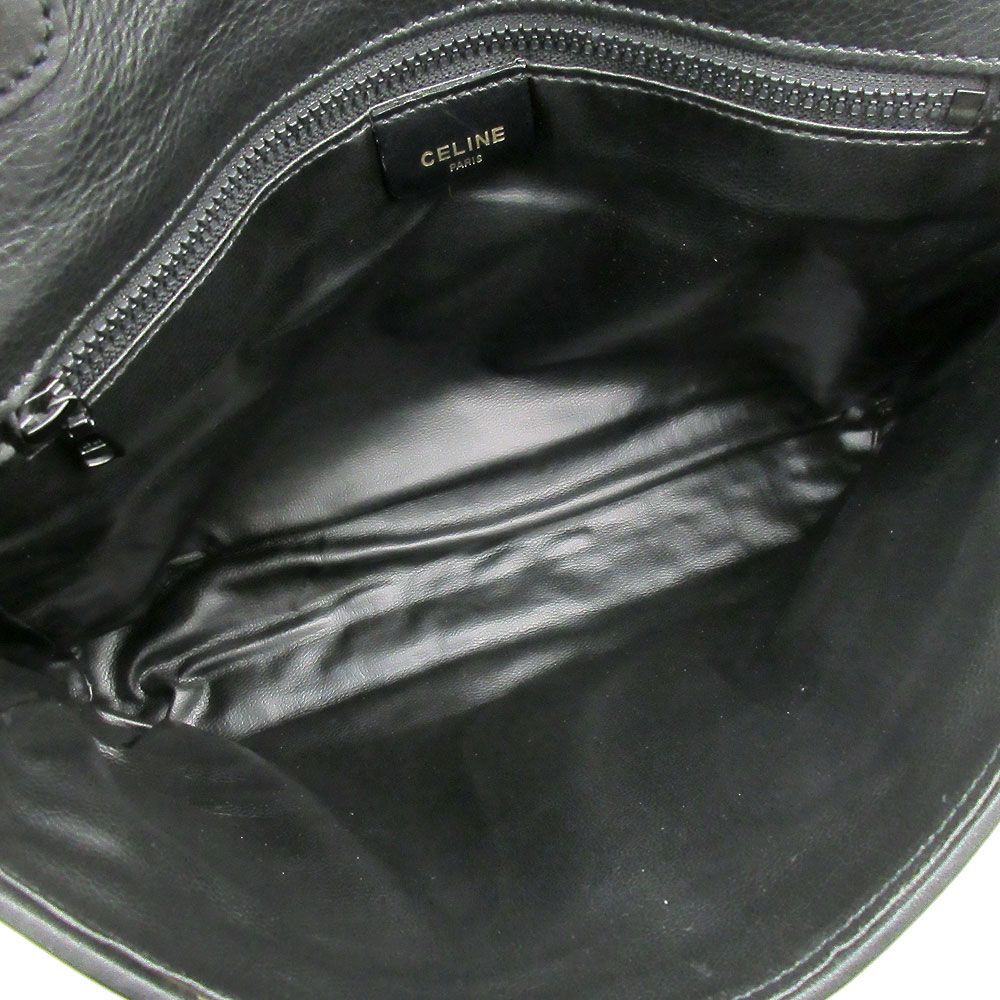 中古 良品】セリーヌ ショルダーバッグ ブラゾン キルティング